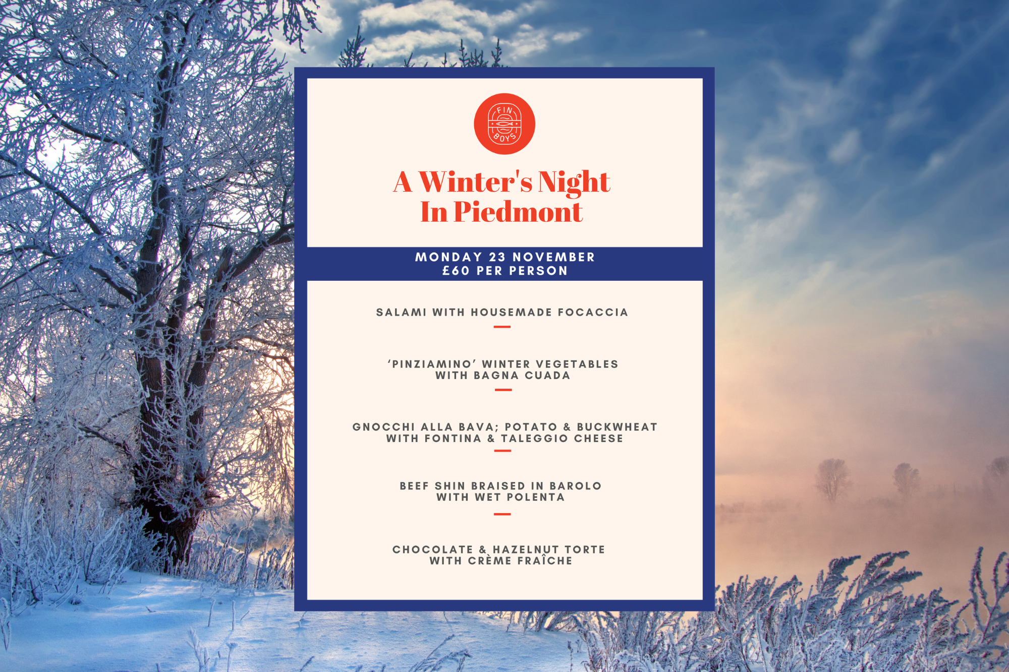 A Winter’s Night in Piedmont