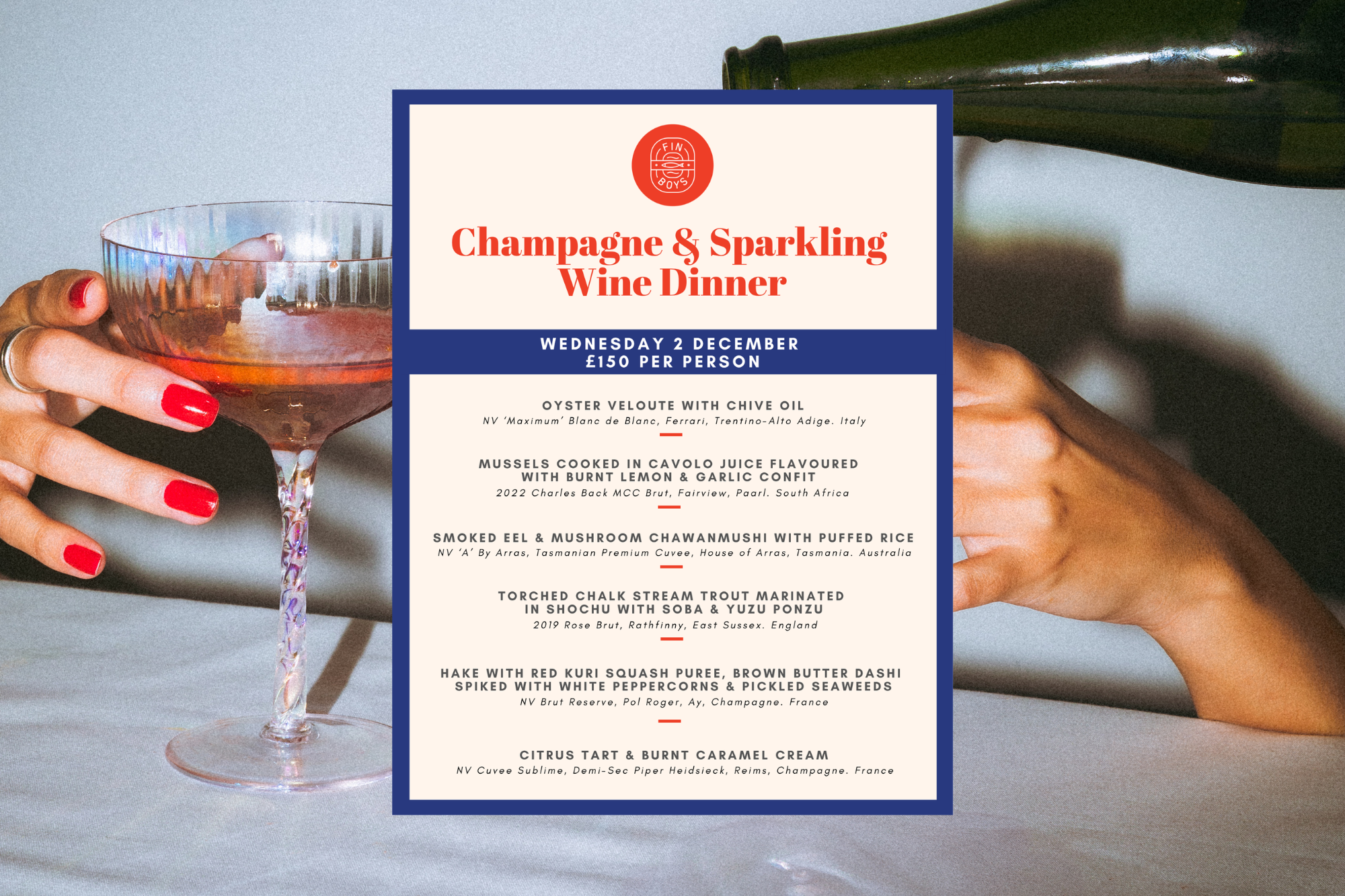 Champagne &amp; SPARKLING Wine Dinner