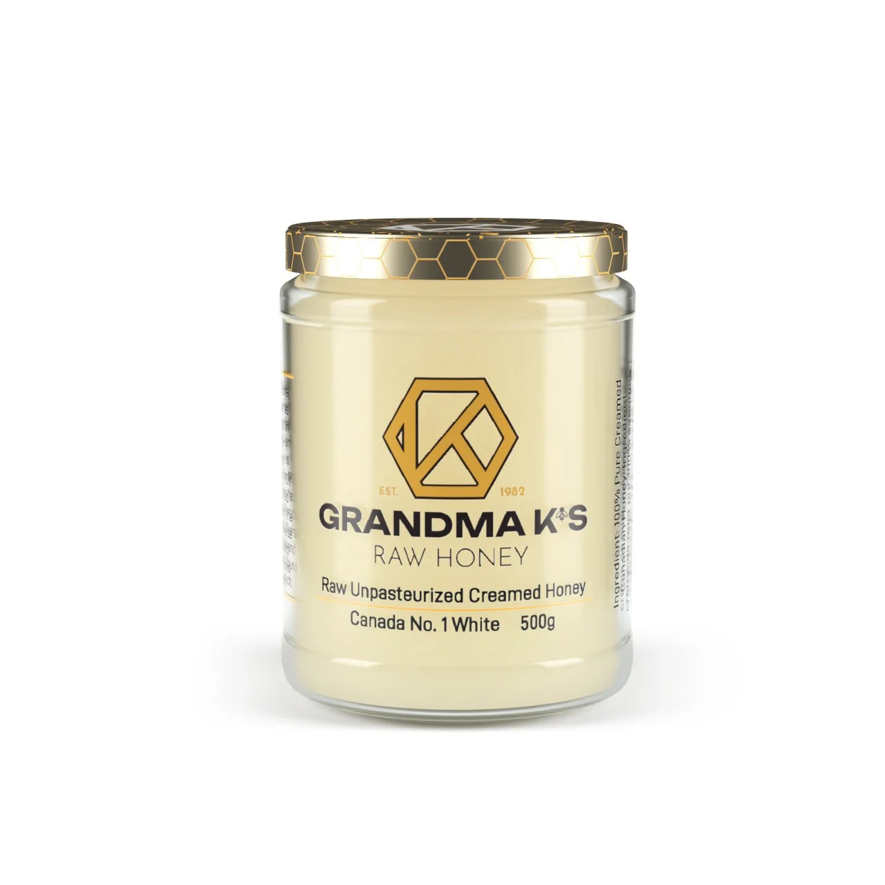 Coming Soon! 500g Raw Unpasteurized Creamed Honey