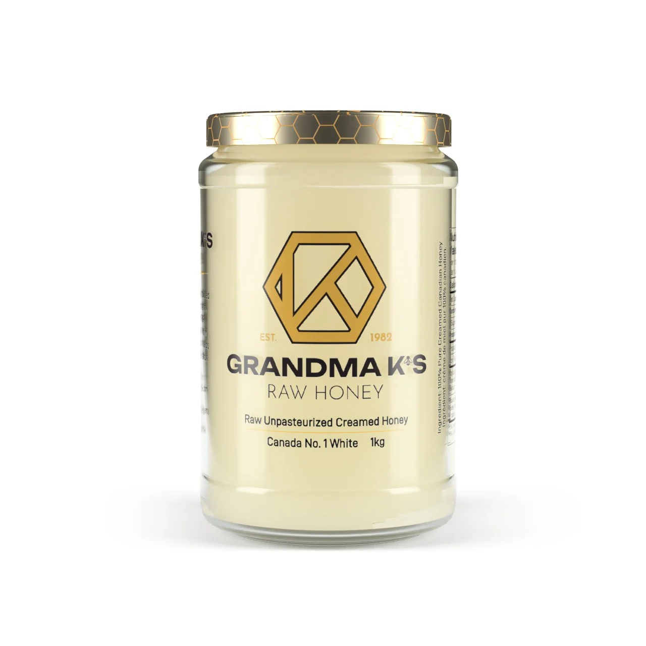 Coming Soon! 1kg Raw Unpasteurized Creamed Honey