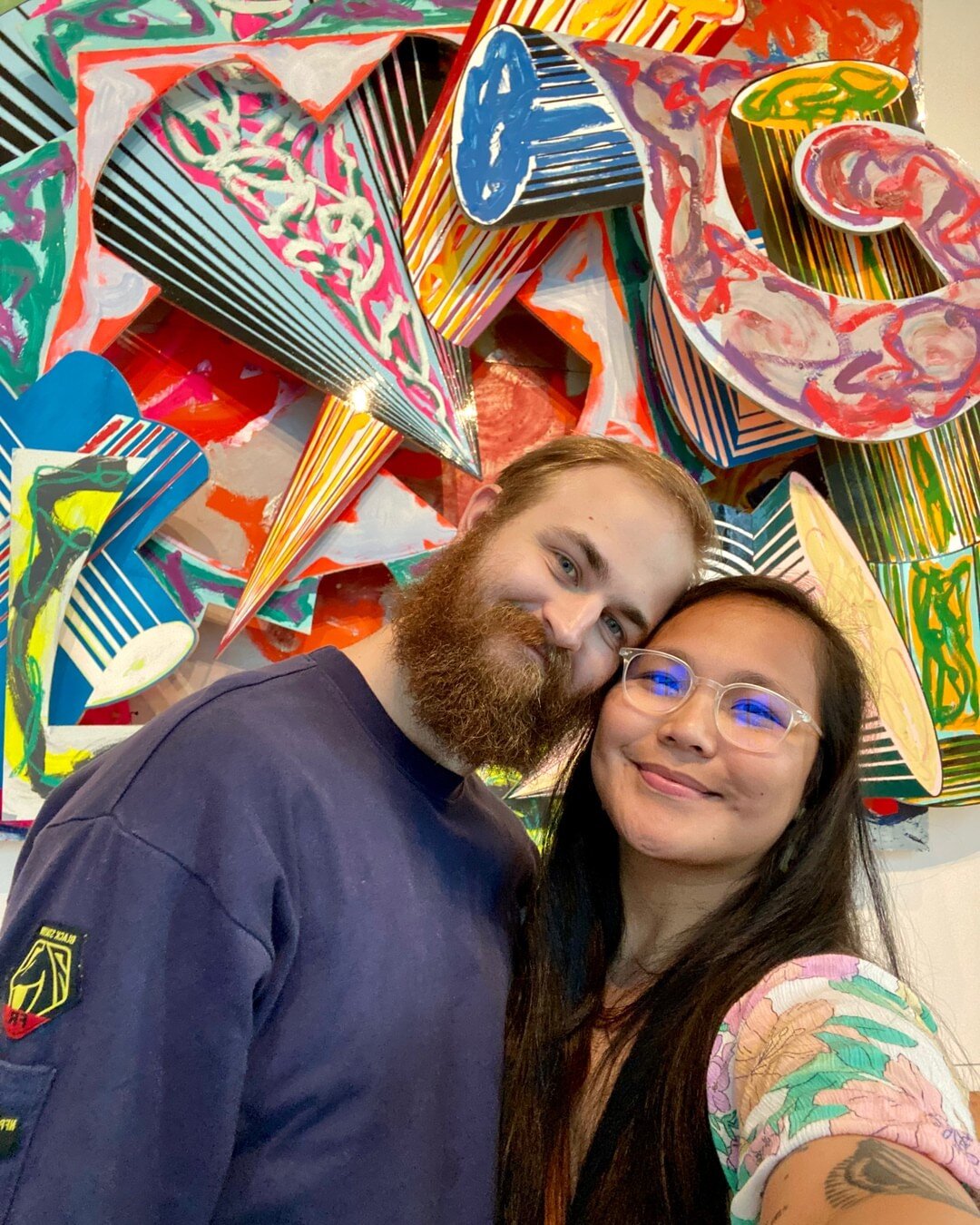 back to work today from my hubby &amp; I's wedding anniversary getaway in Ohio 🎉🥳 enjoy this selfie we took at the @columbusmuseum⠀⠀⠀⠀⠀⠀⠀⠀⠀
⠀⠀⠀⠀⠀⠀⠀⠀⠀
I will be reaching out to all of those who DM'ed &amp; commented on my post last Wednesday in sear