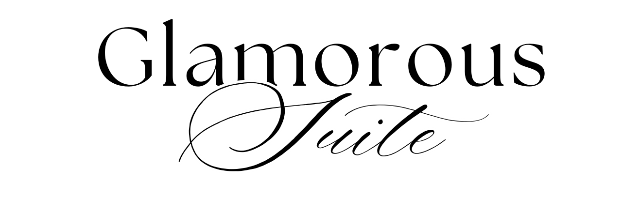 The word 'Suite' written in elegant, cursive white font on a black background.