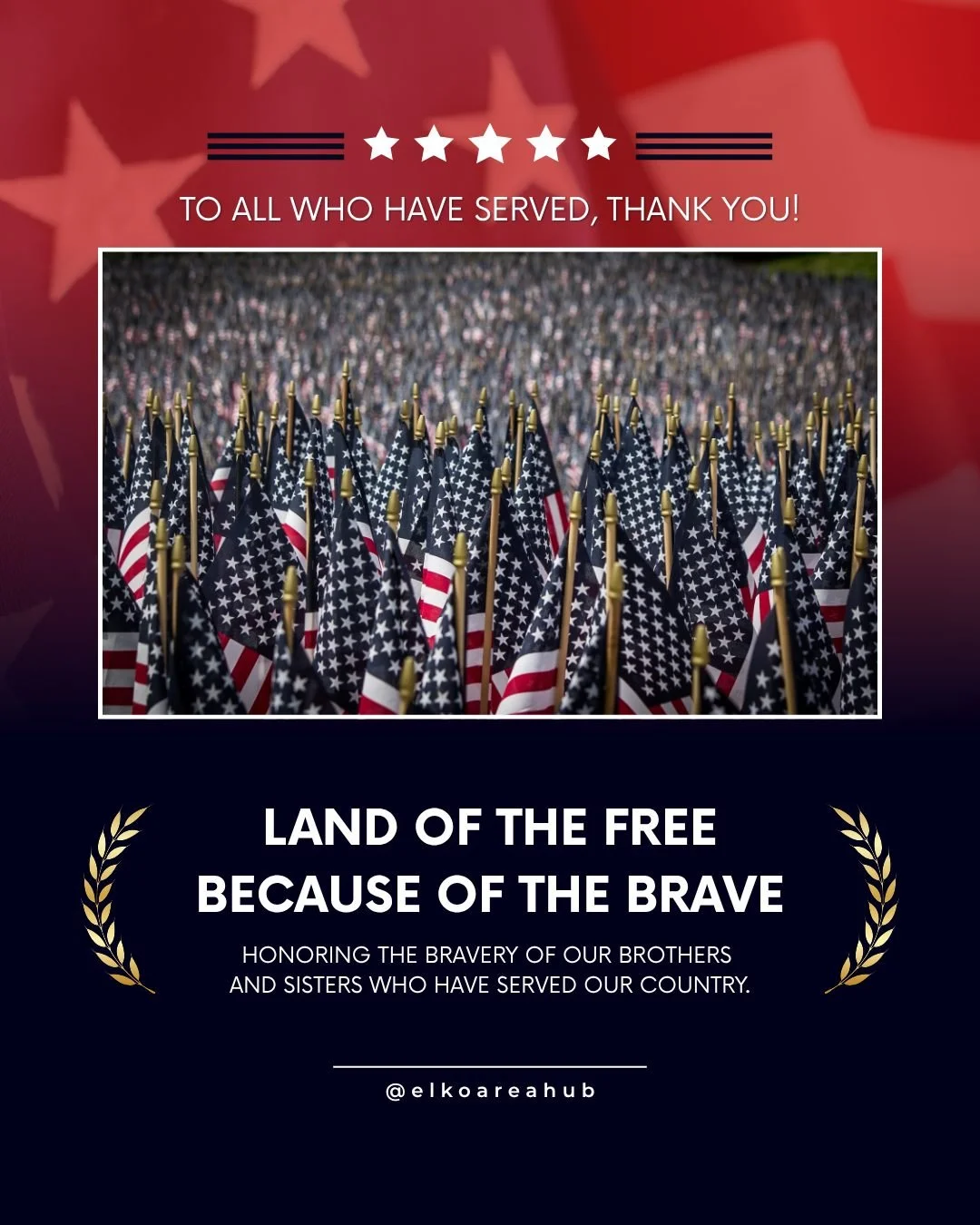 This Veterans Day, we pause to honor the courage, sacrifice, and dedication of those who have served and those who continue to serve our country. 
Join us downtown at 11am for the Veterans Day Parade as our community comes together to say thank you.
