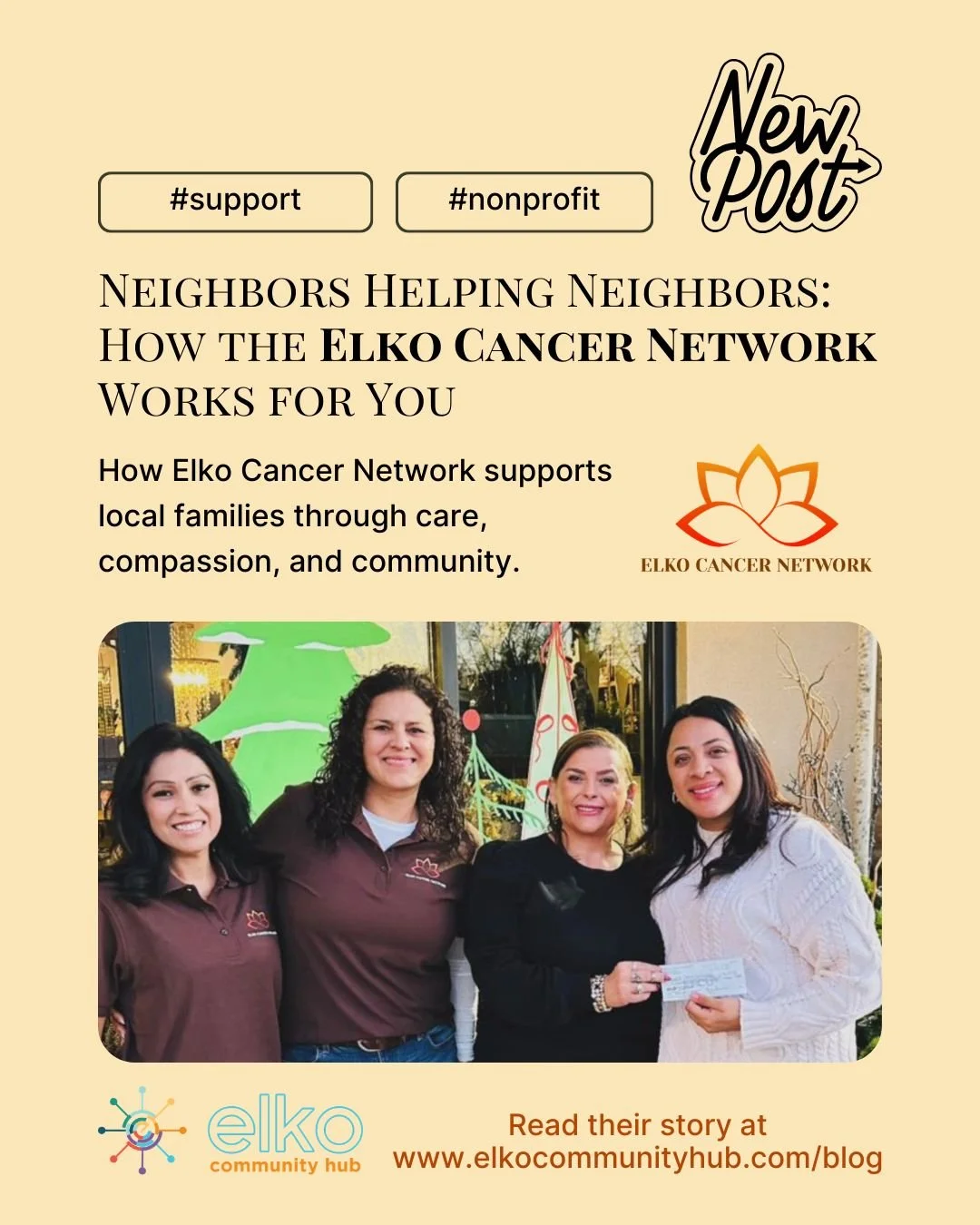 Neighbors helping neighbors. 🧡A cancer diagnosis changes everything in an instant. Beyond the medical treatments, there are the "hidden costs"&mdash;fuel for the drive to specialists, keeping the lights on at home, and making sure there&rs
