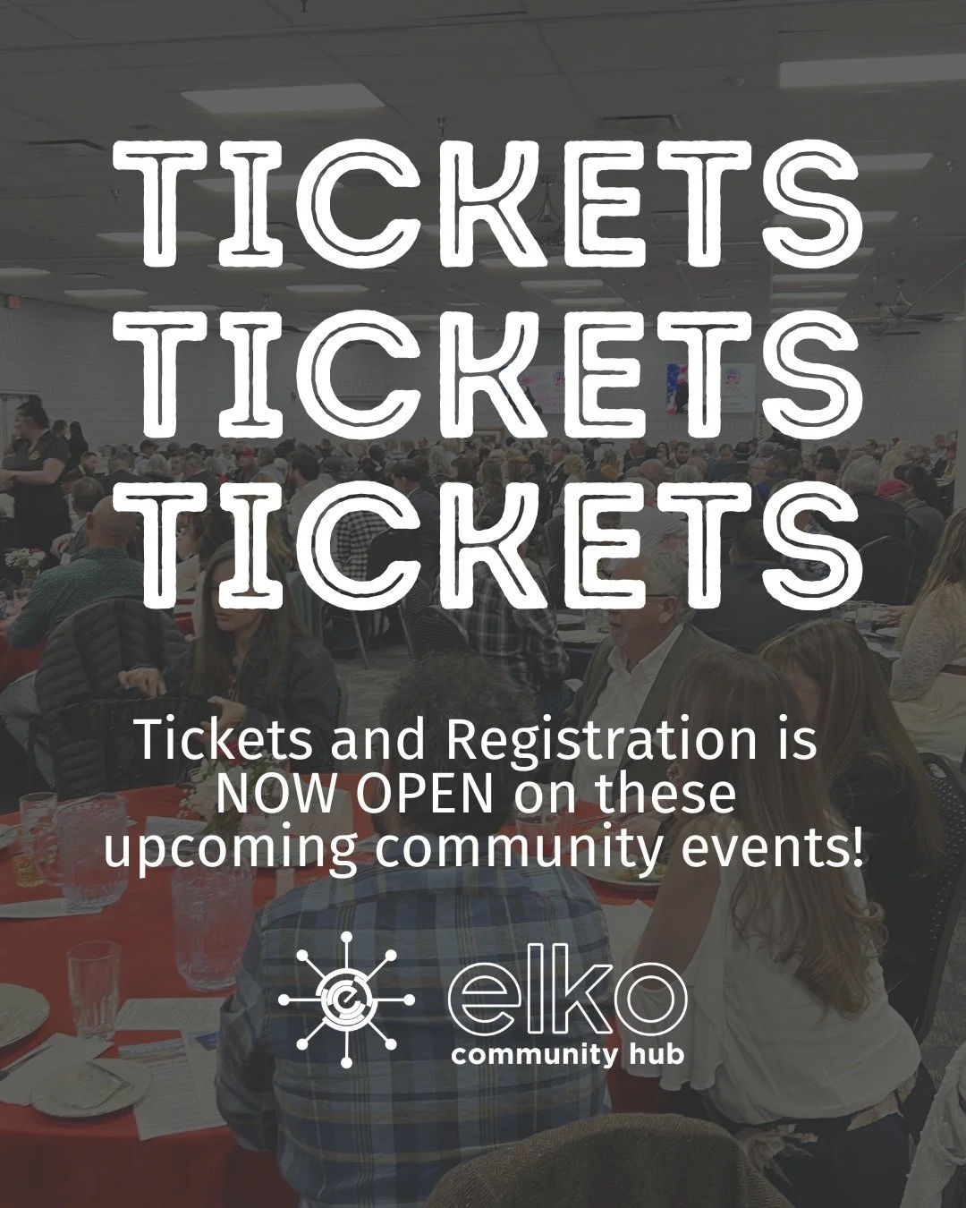 🎟️ TICKETS ARE LIVE, ELKO! 🎟️
Our community calendar is packed with incredible upcoming events &mdash; and registration is officially open on so many of them. From delicious dinners and fun fundraisers to inspiring women&rsquo;s events, theatre per