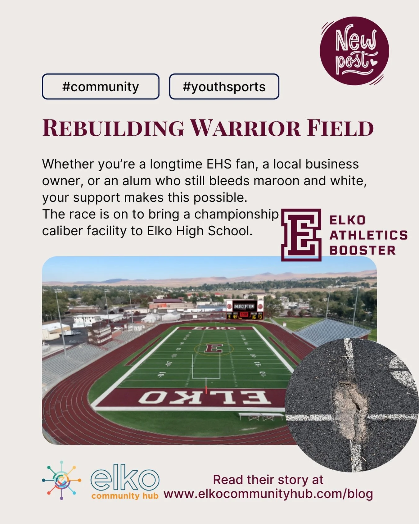 Warrior Field has been part of Elko&rsquo;s story for generations. Now the Elko Athletics Booster Club is working to bring new life to the facility and create a safer, modern space for student athletes and the community.

This article takes a closer 