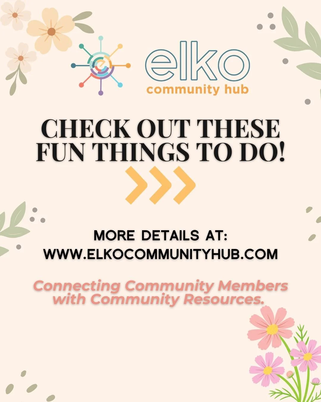Whether you&rsquo;re looking for something fun, something meaningful, or something new to try&mdash;our community calendar is full of ways to get involved in Elko County.
Explore what&rsquo;s coming up, find links to events, and explore even MORE eve