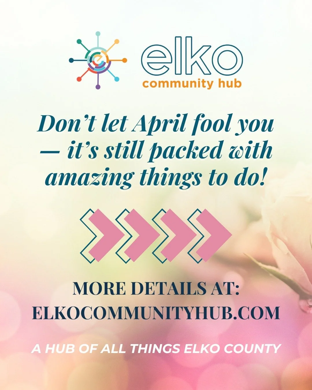 Scroll through, make your plans, and see what&rsquo;s happening around Elko County. 
The next few weeks are packed with ways to get involved, have fun, learn something new, and support our community. From local events and live music to fundraisers, f