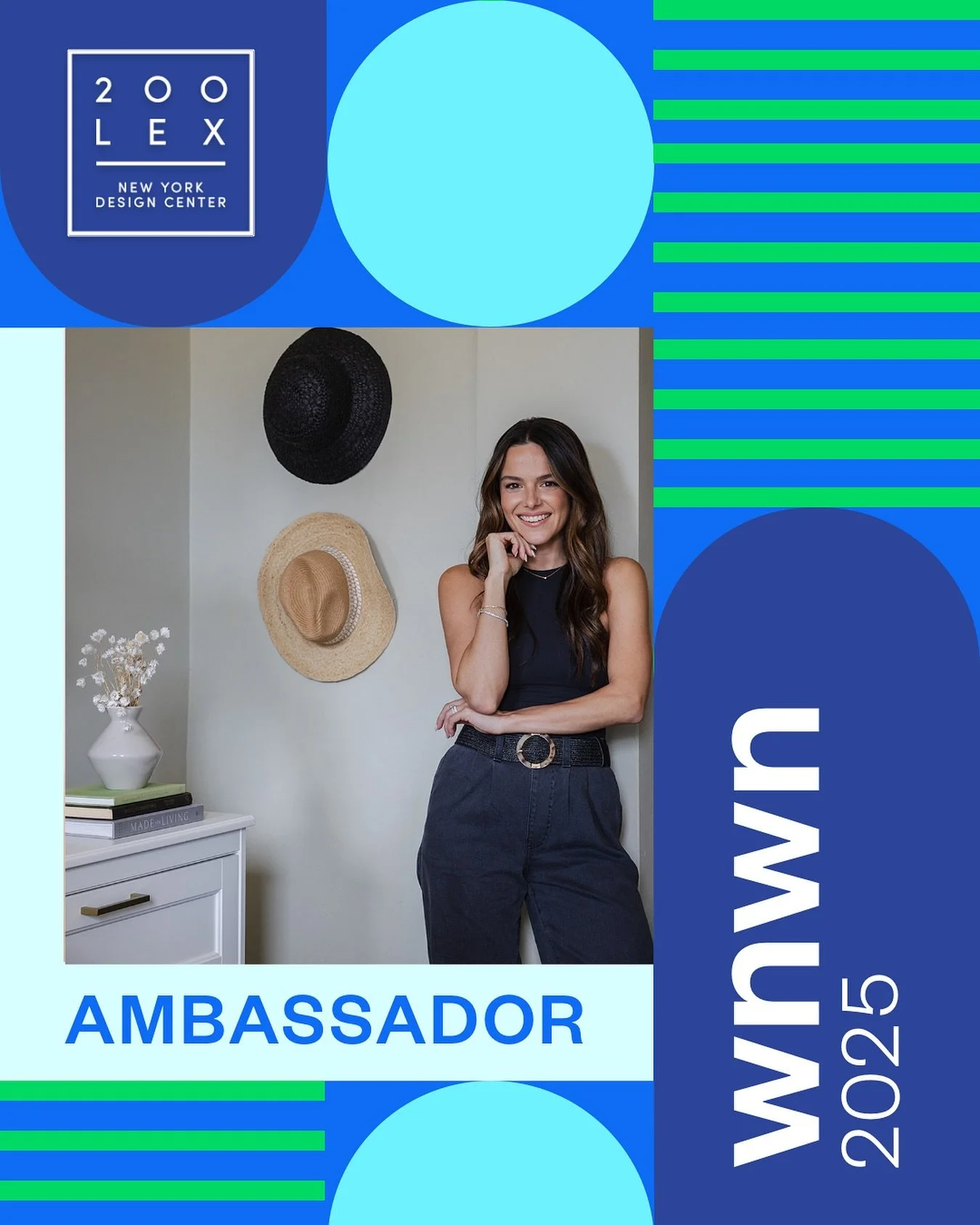 I&rsquo;m thrilled to be an ambassador for the 2025 #WNWN @nydc ! This annual event brings together the design industry for a day of exciting programming and events. Learn about upcoming trends, network with industry experts, and experience exciting 