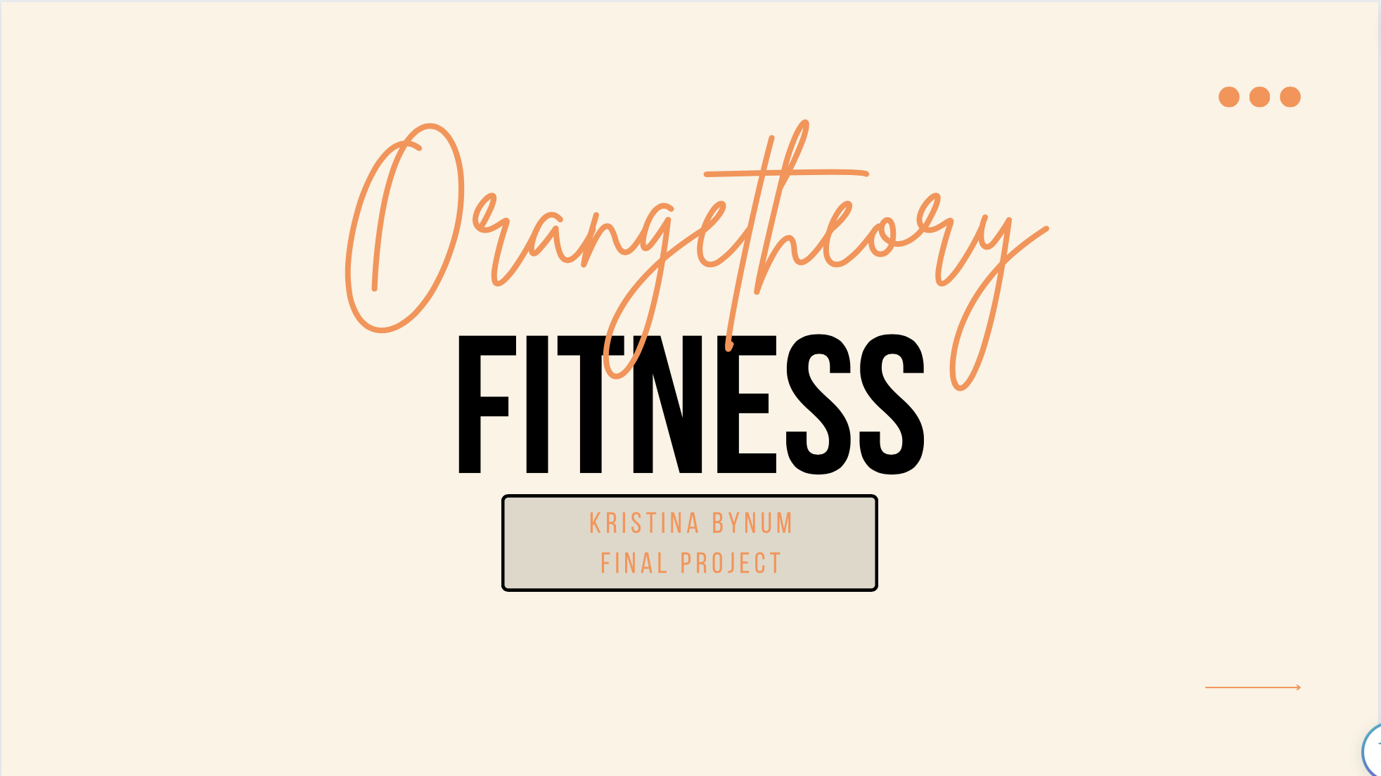  Full media plan for Orangetheory Fitness 