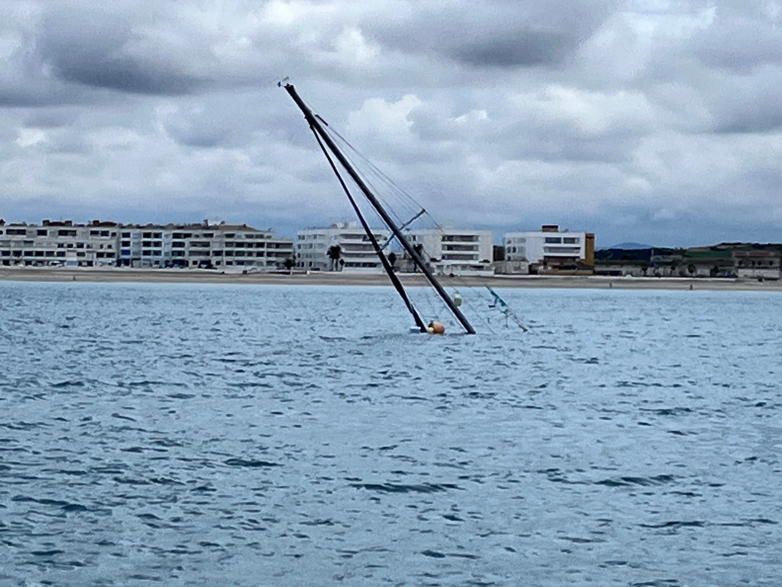 What we saw heading out this morning…