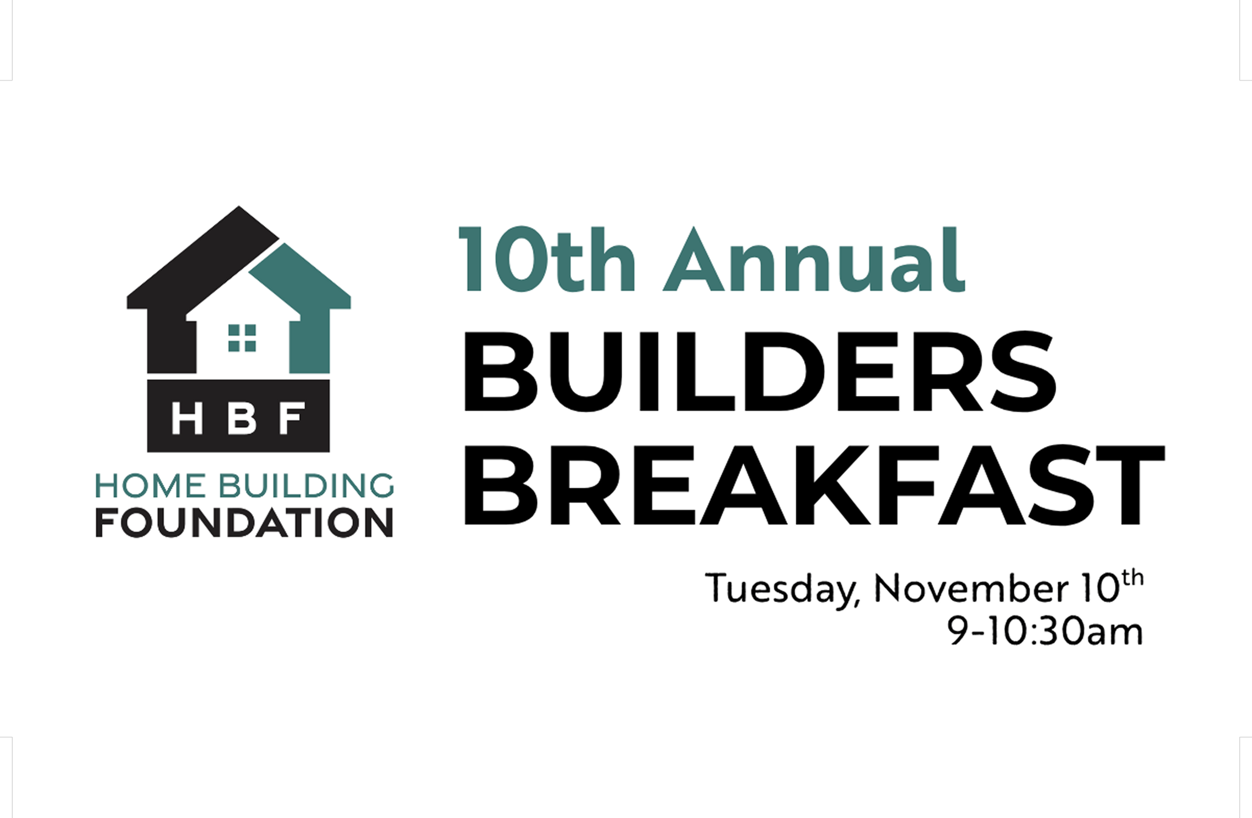 HBF Builder's Breakfast