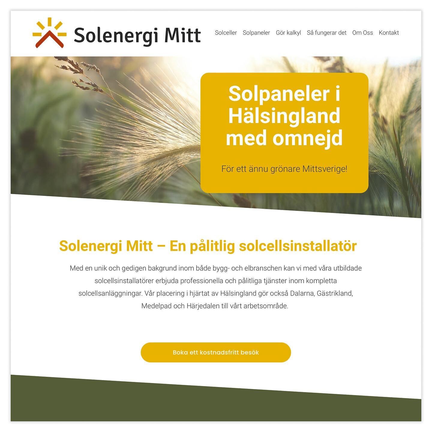 Vad kostar solceller? &Auml;r det milj&ouml;v&auml;nligt? Fungerar det i H&auml;lsingland? L&auml;s mer p&aring; solenergimitt.se