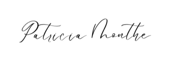 Cursive text spelling "Patricia Monthe" on a white background.