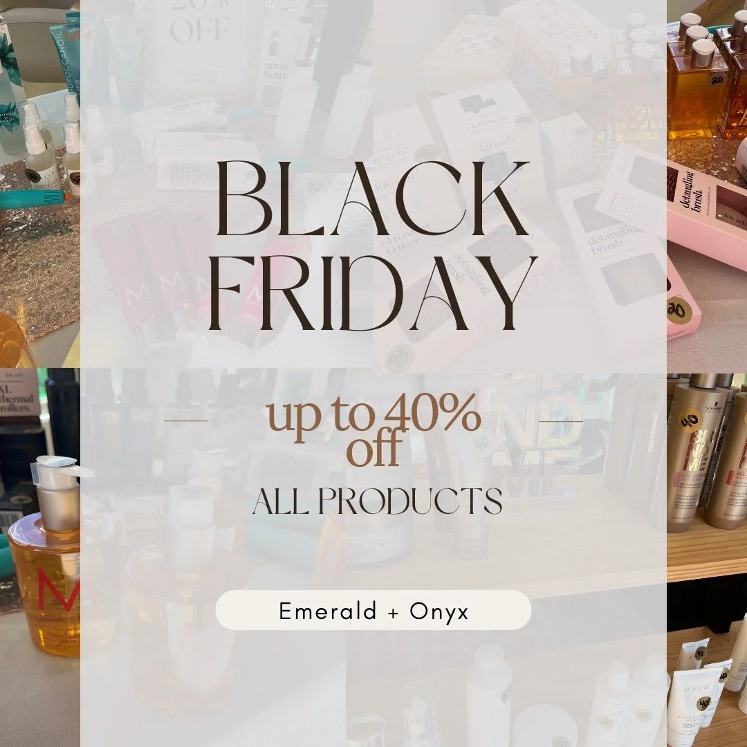 Take advantage of our sales this weekend! Stock up on some of your fav products or get your special someone a gift to smile about🤎