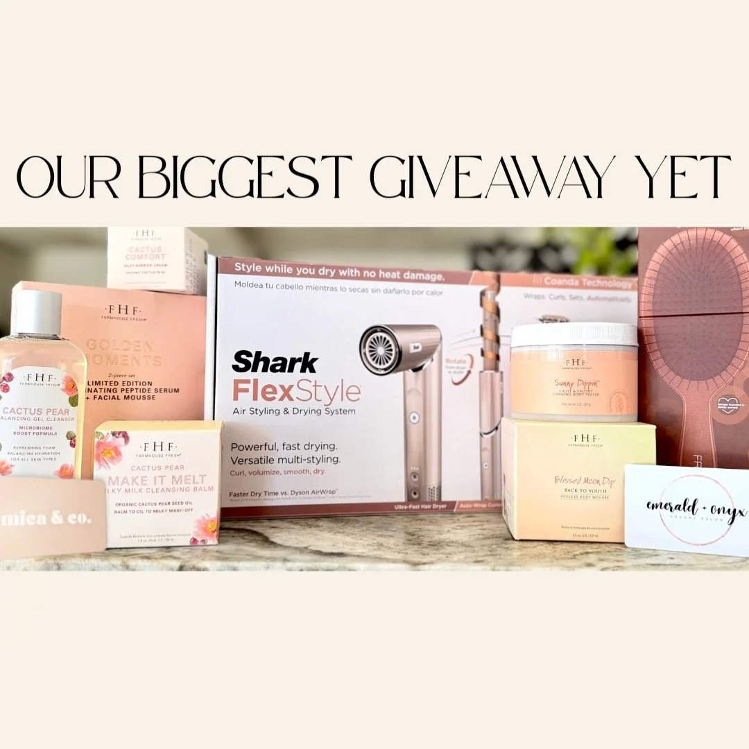 ✨ G I V E A W A Y ✨

We&rsquo;re giving the gift of effortless blowouts, shiny hair, a healthy scalp and a collection of our favorite salon + boutique essentials 🤍

💫 What you&rsquo;ll win:

☀️ The Shark FlexStyle Air Styling &amp; Drying System

☀