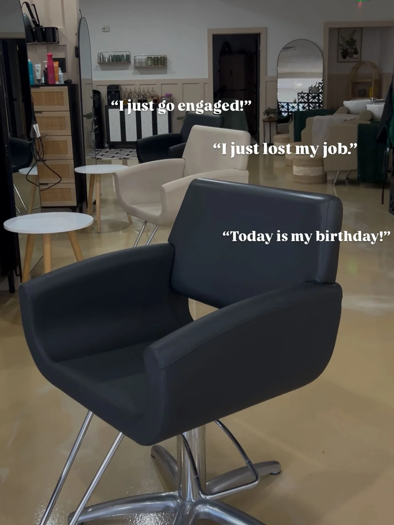 Every chair holds a story. Big wins, tough days, and lots of life updates. 

We&rsquo;re here to listen, support, and make sure you walk out feeling like THAT girl.🤍

#gettysburgpa #safespace #emeraldonyxsalon
