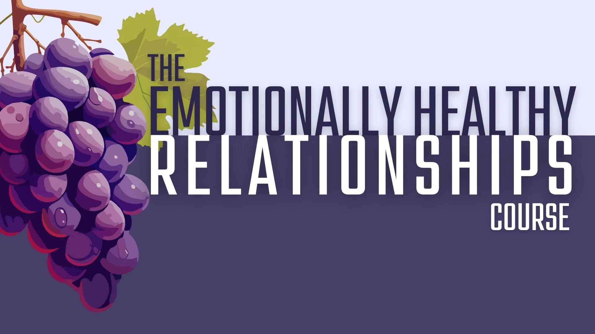 Emotionally Healthy Relationships Course