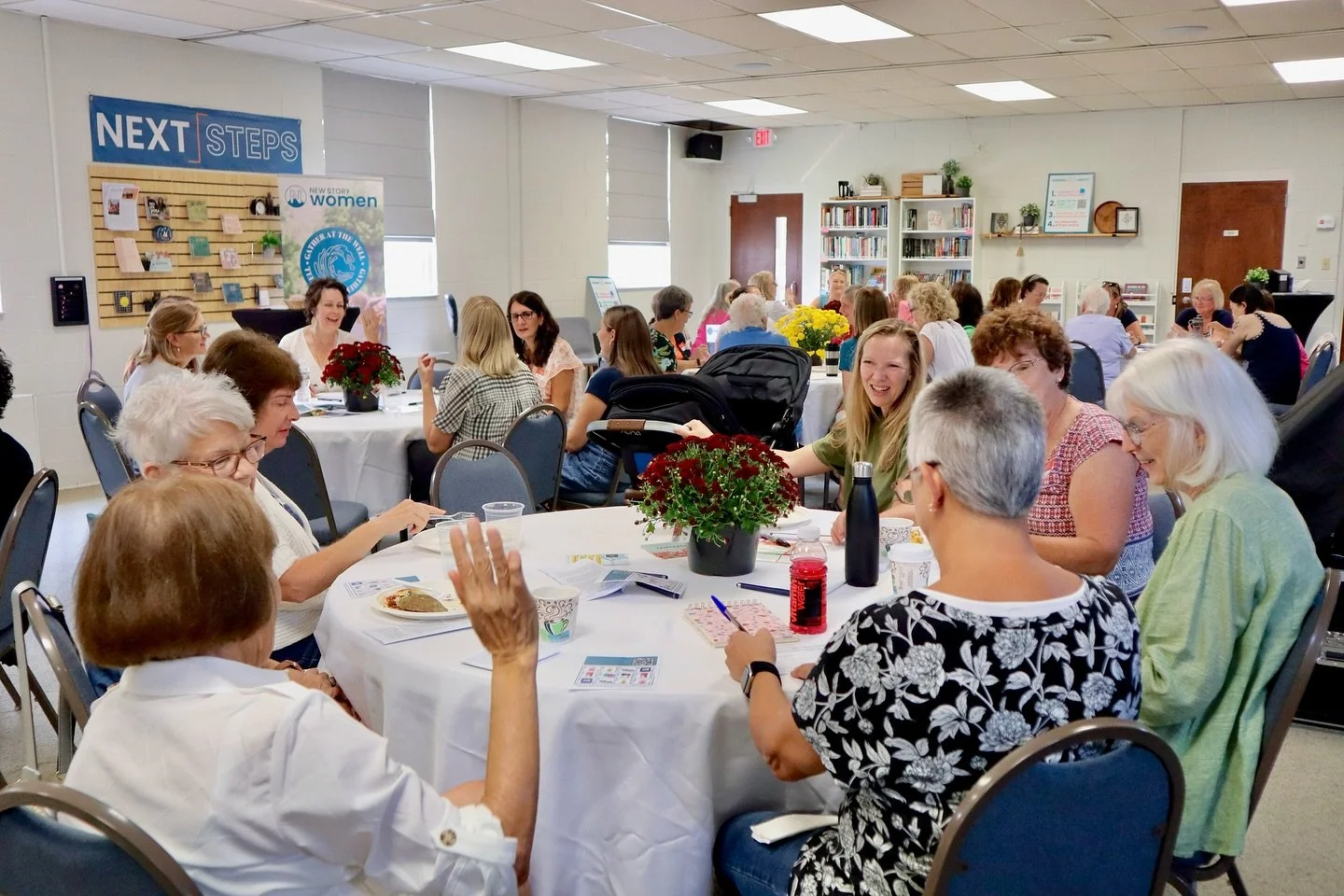 Ladies - Gather at the Well is happening this Saturday at 9:30am! 🌸

You can look forward to coffee and a light breakfast, community and fellowship, and quality conversations! Lisa Pulliam, a New Story attendee and trained trauma therapist, will be 