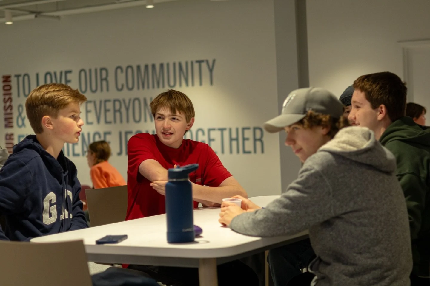 Last weekend, New Story Youth joined forces with Christ Community Church Youth for an EPIC Friendsgiving celebration complete with a turkey bowl 🦃🏈
