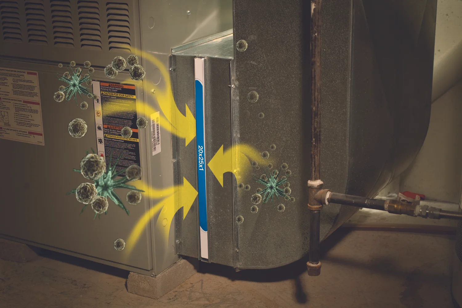 FILTERLOCK HOME Seals allergens, dirt, and pollutants from