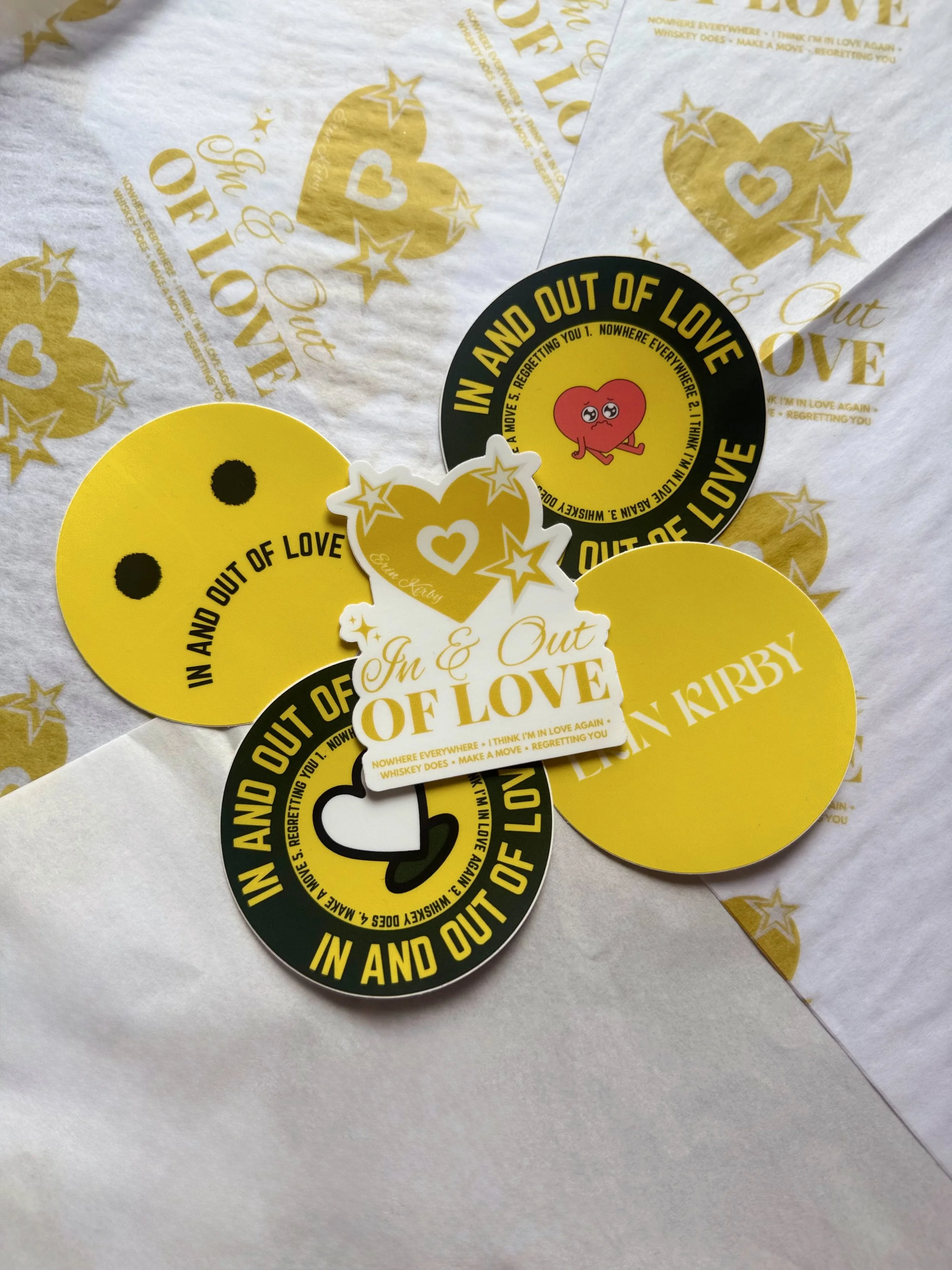 In and Out of Love Sticker Bundle