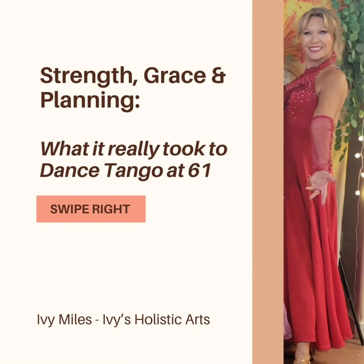 I almost gave up - instead, I stayed and found freedom &amp; empowerment in every step.....💃

Breakthroughs are often hiding in the things we want to run away from.

Learning to dance the tango wasn't easy.

One day, I felt like, &quot;I can do this