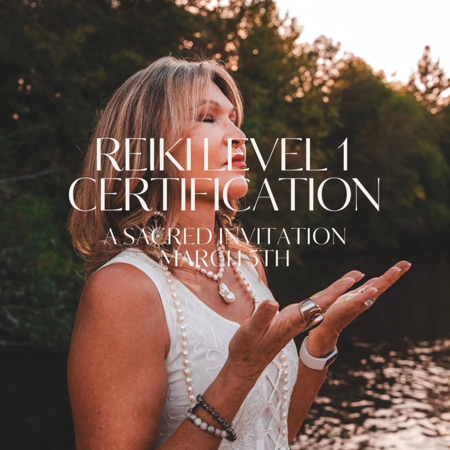 What if Your hands were the medicine? ✨️

Reiki Level 1 isn't just a certification. 

It's an initiation. 

It's about coming home to the natural healing intelligence that is already inside of you. 

This training is for women who want: 

✨️Emotional