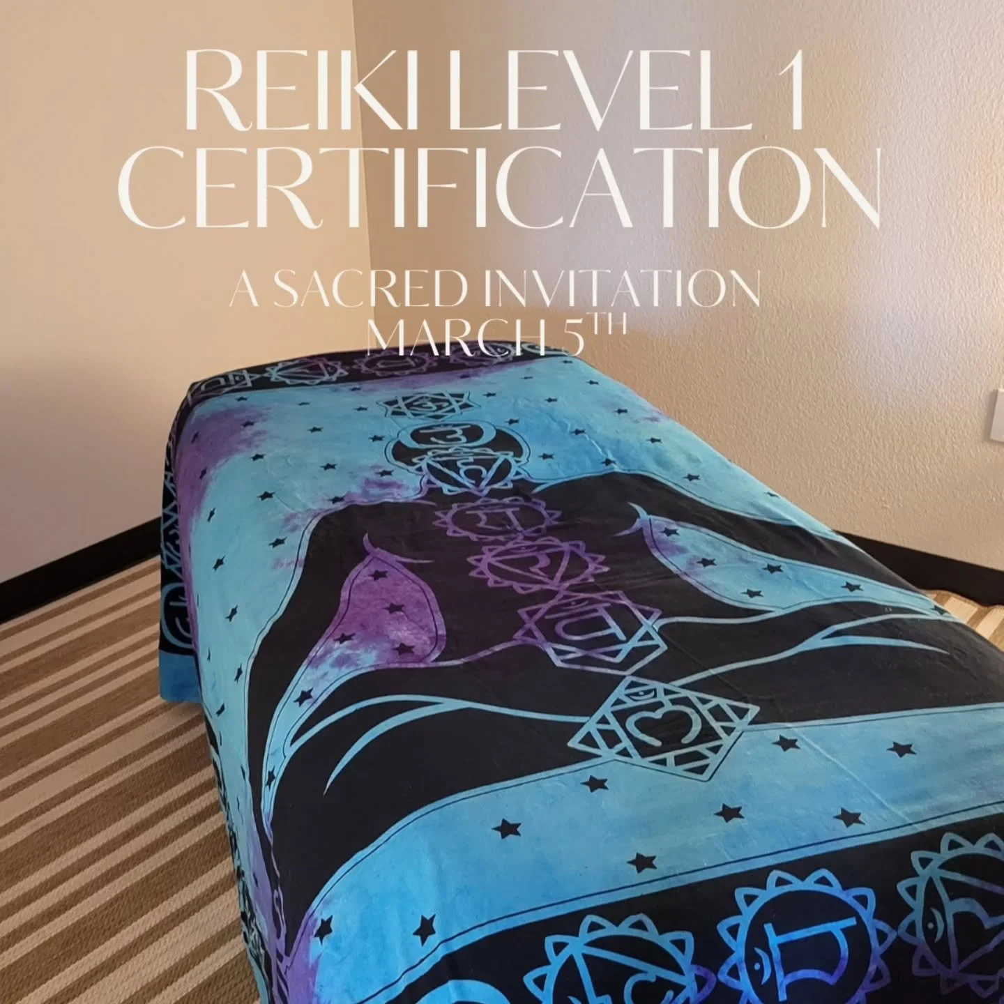 You don't need permission to begin... just initiation. ✨️

If you have felt the pull towards energy work this is your starting point. 

Reiki Level 1 opens the doors to: 

✨️Hands on healing
✨️Energetic confidence
✨️Daily self practice and energy pro