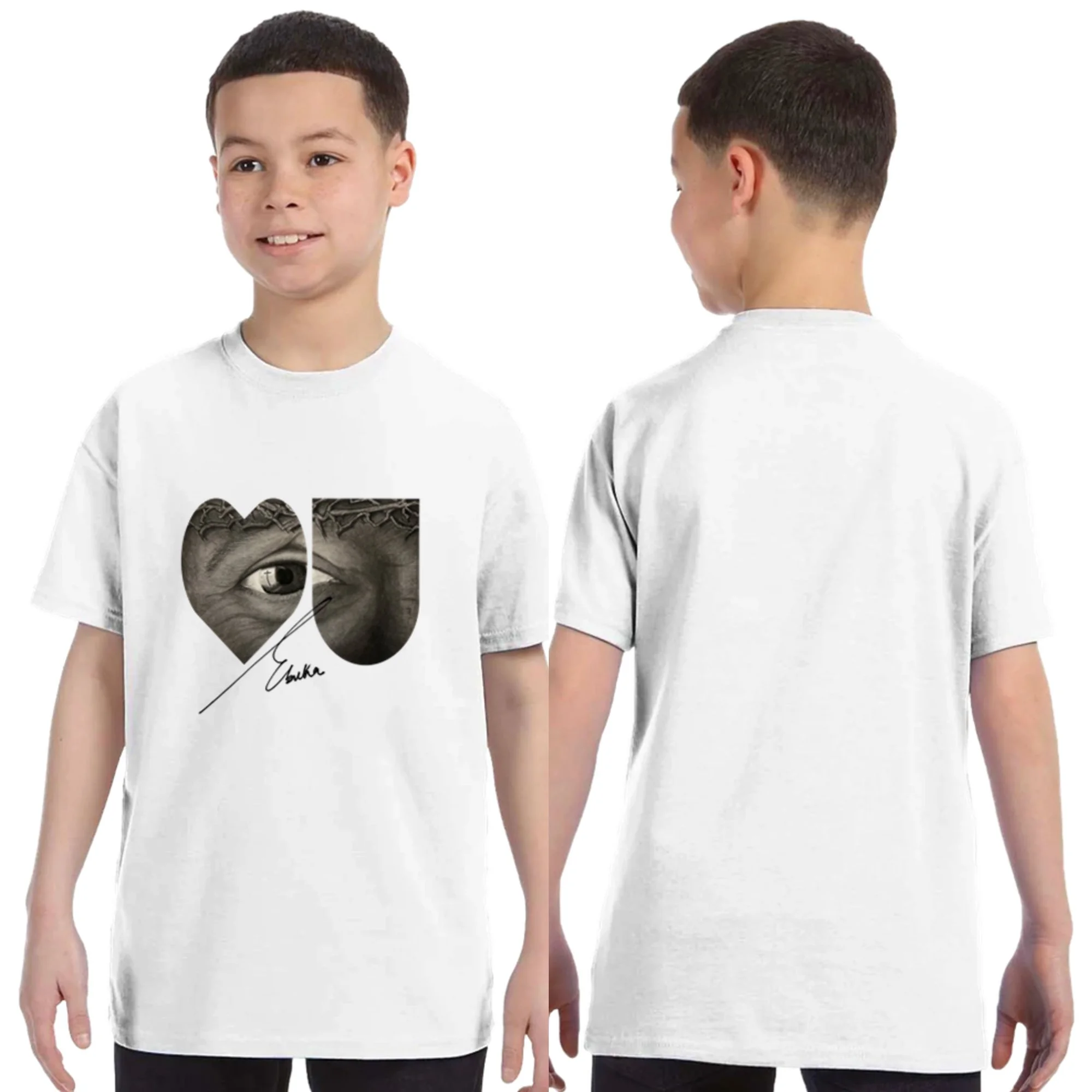 Crewneck T-shirt - Style 1 - Boys (US & Brazil Only)
