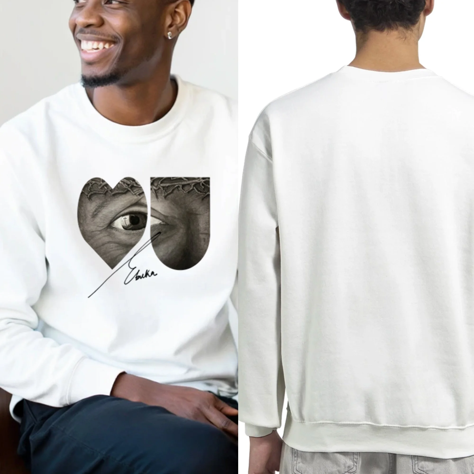 Crewneck Sweatshirt - Style 1 - Men