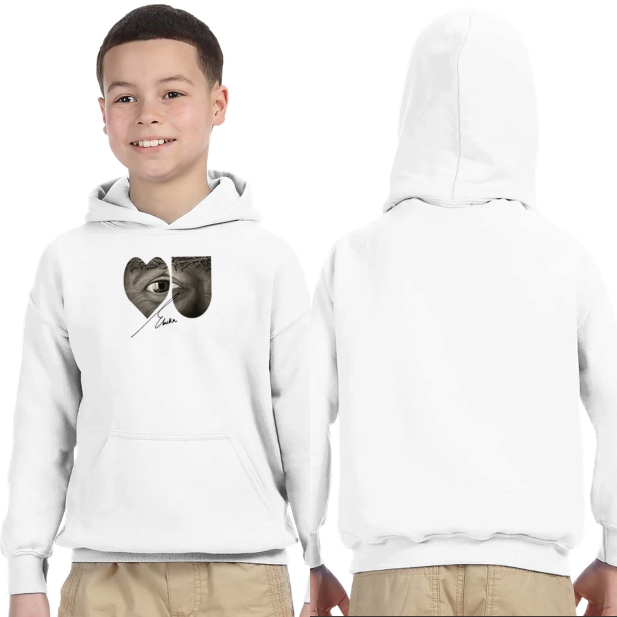 Kids Pullover Hoodie - Style 1 - Boys (US & UK Only)