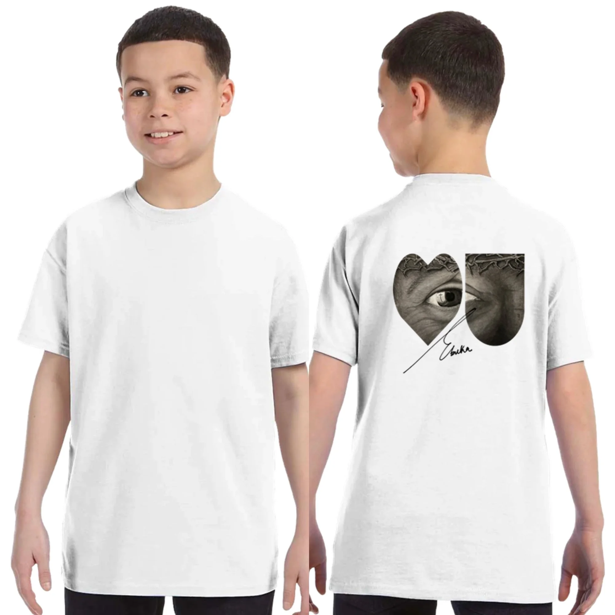 Crewneck T-shirt - Style 2 - Boys (US & Brazil Only)