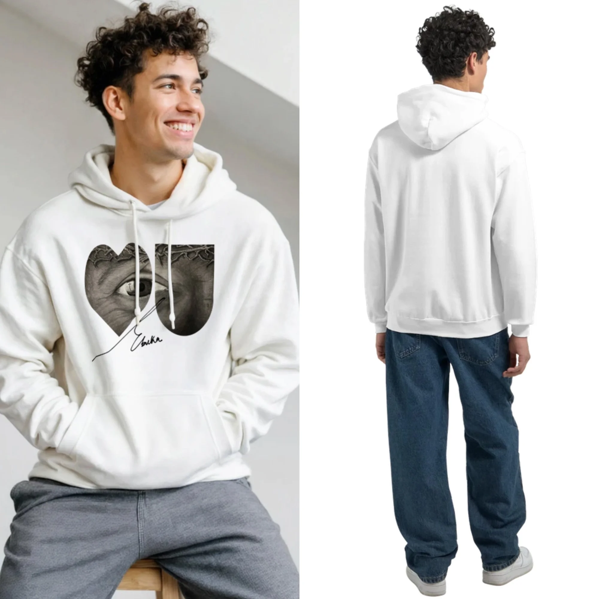 Hoodie - Style 3 - Men