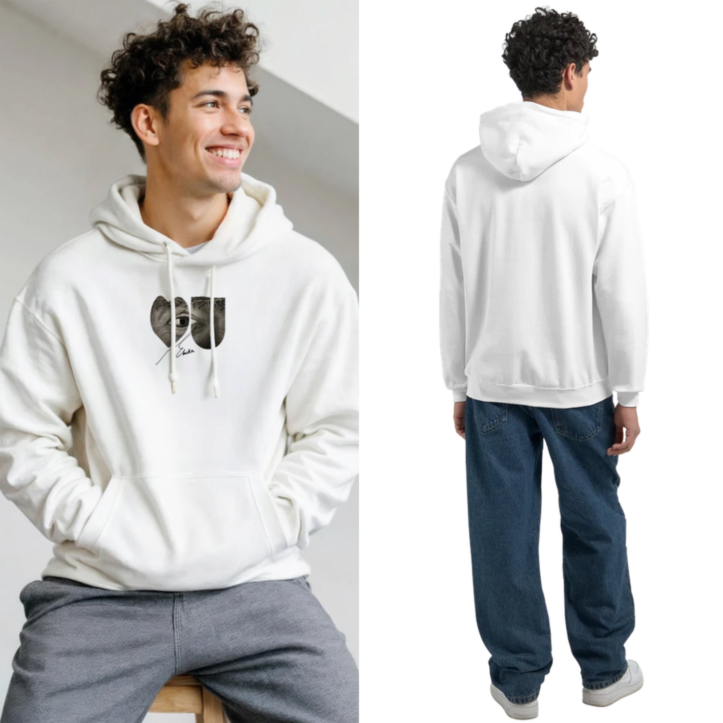 Hoodie - Style 1 - Men