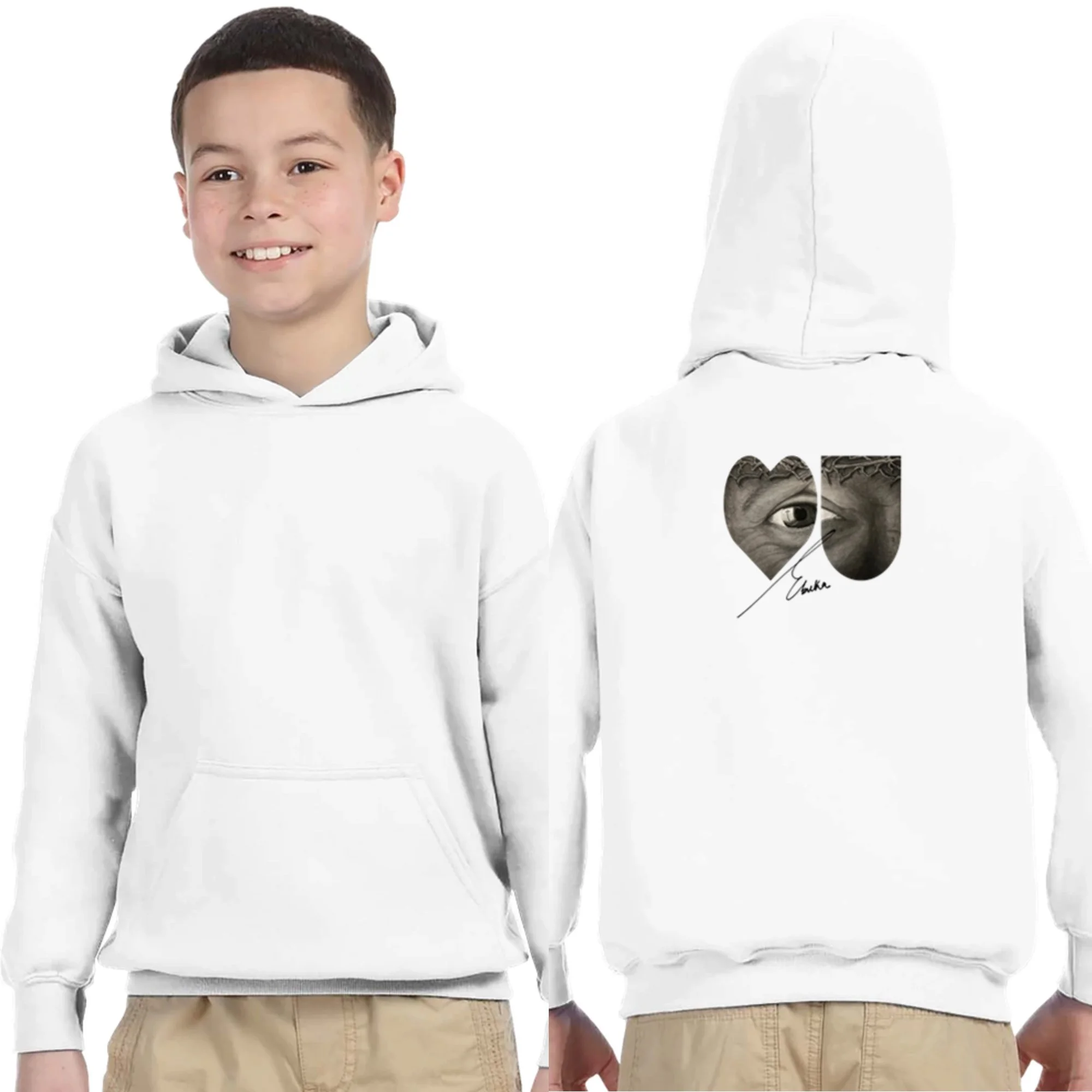 Kids Pullover Hoodie - Style 2 - Boys (US & UK Only)