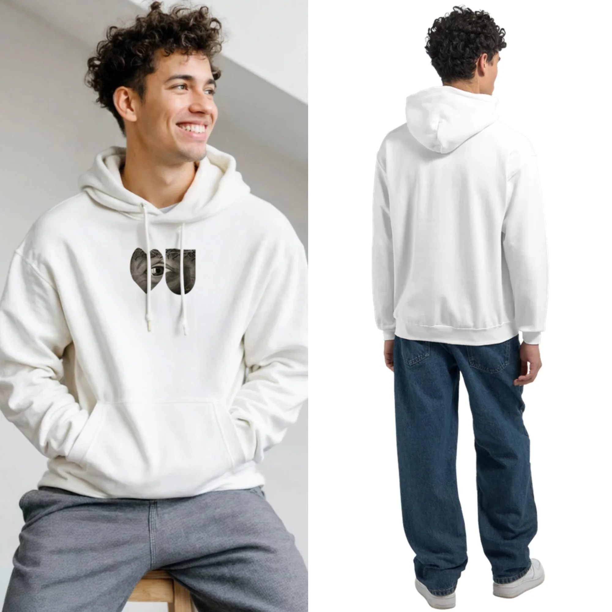 Hoodie - Style 2 - Men