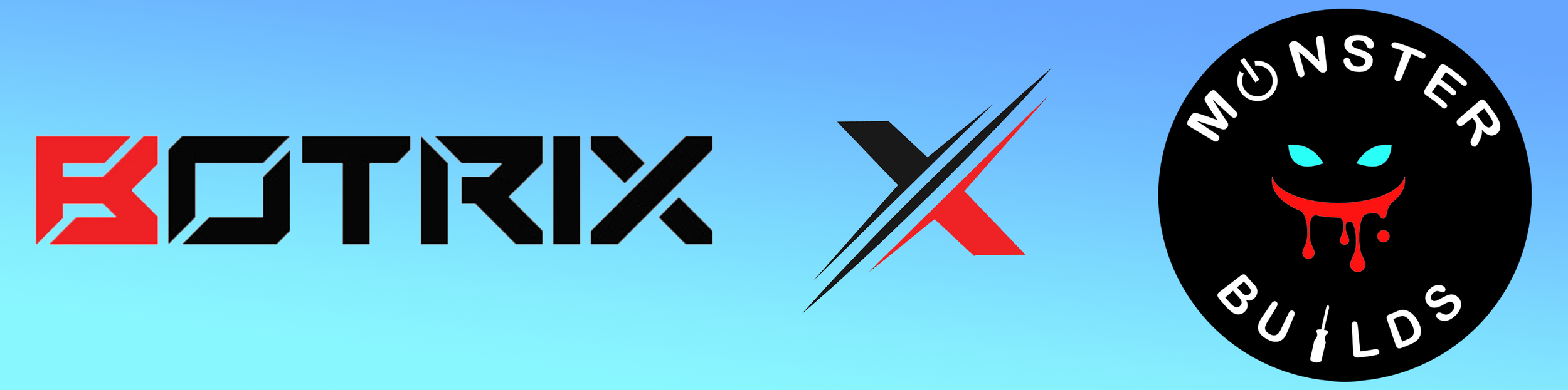 This image shows the partnership between MonsterBuilds and BotRix