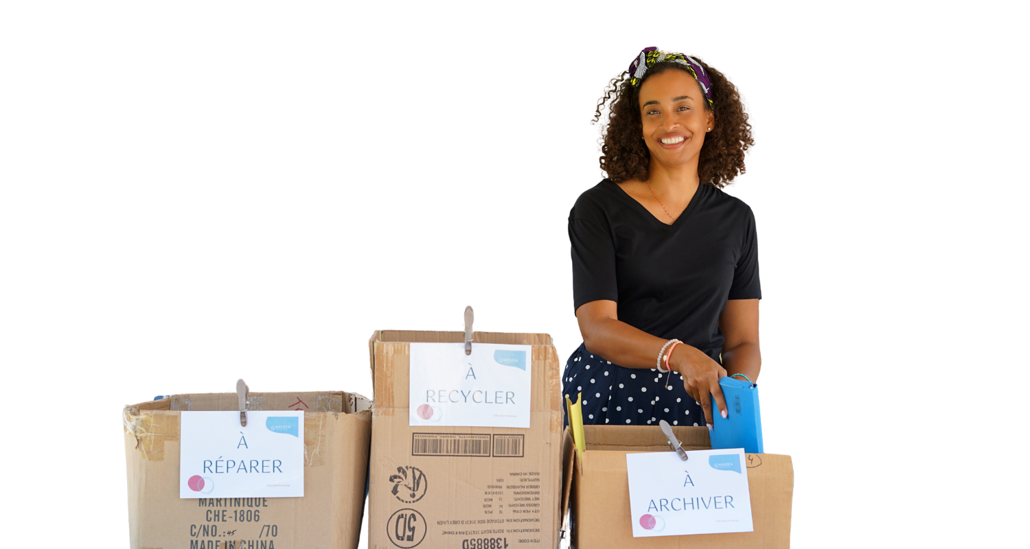 Odile Saint-Prix Marajo, professionnelle de l'organisation en Martinique, souriante