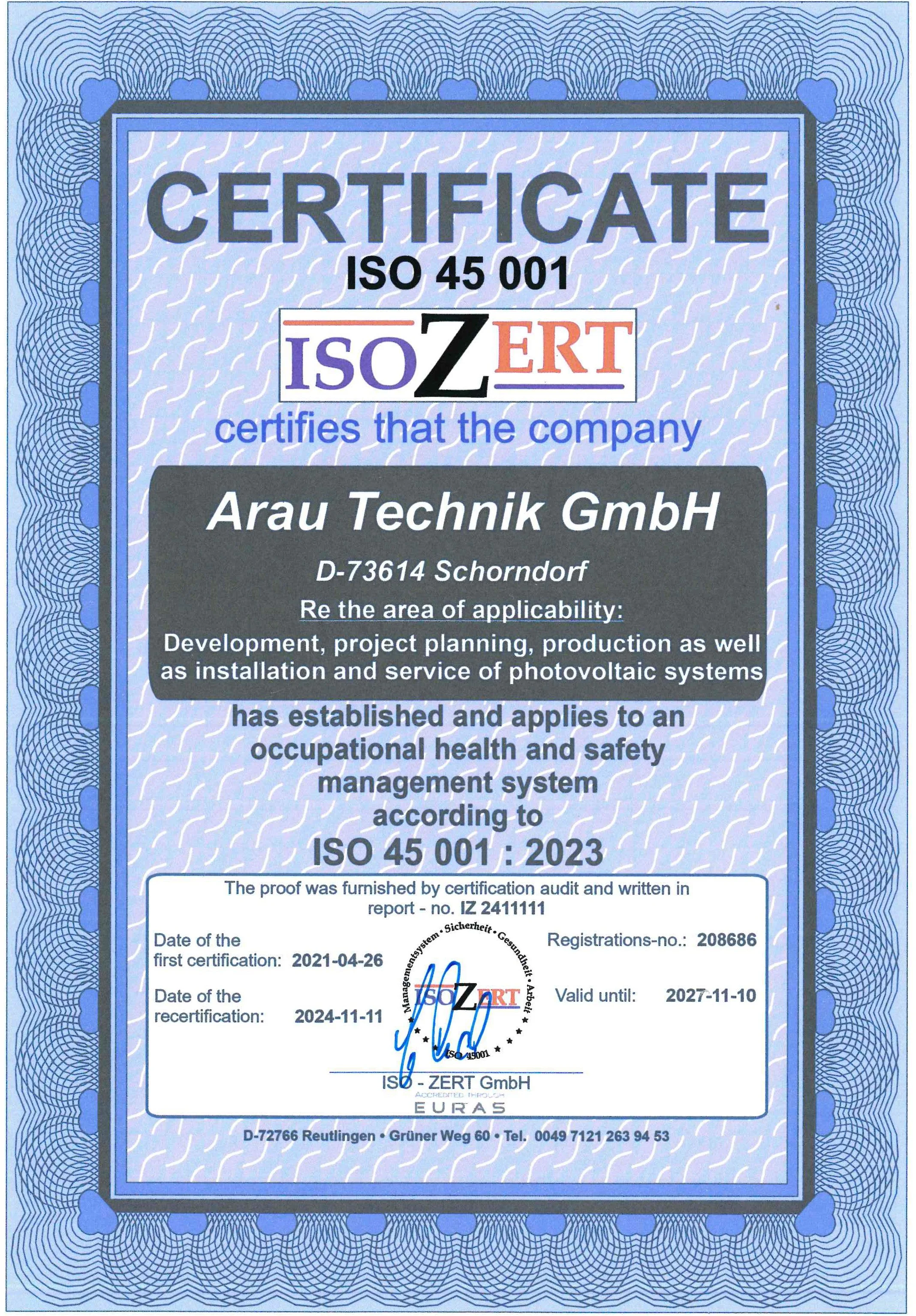 EN ISO 45001