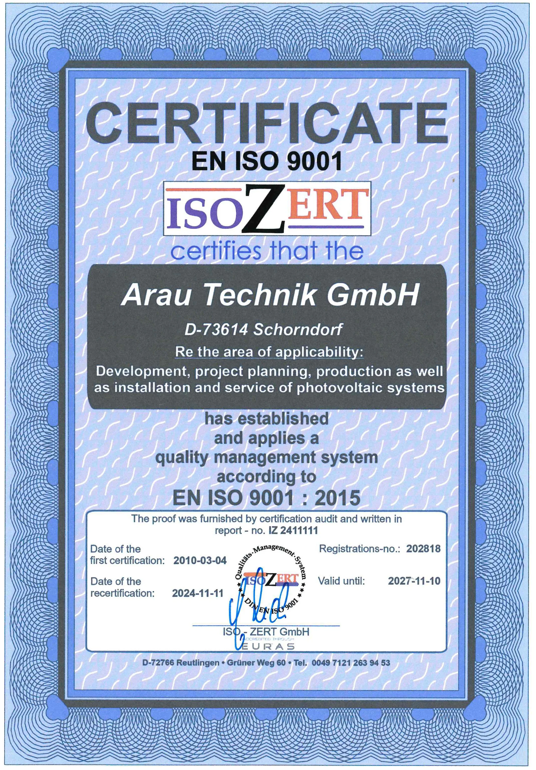 EN ISO 9001