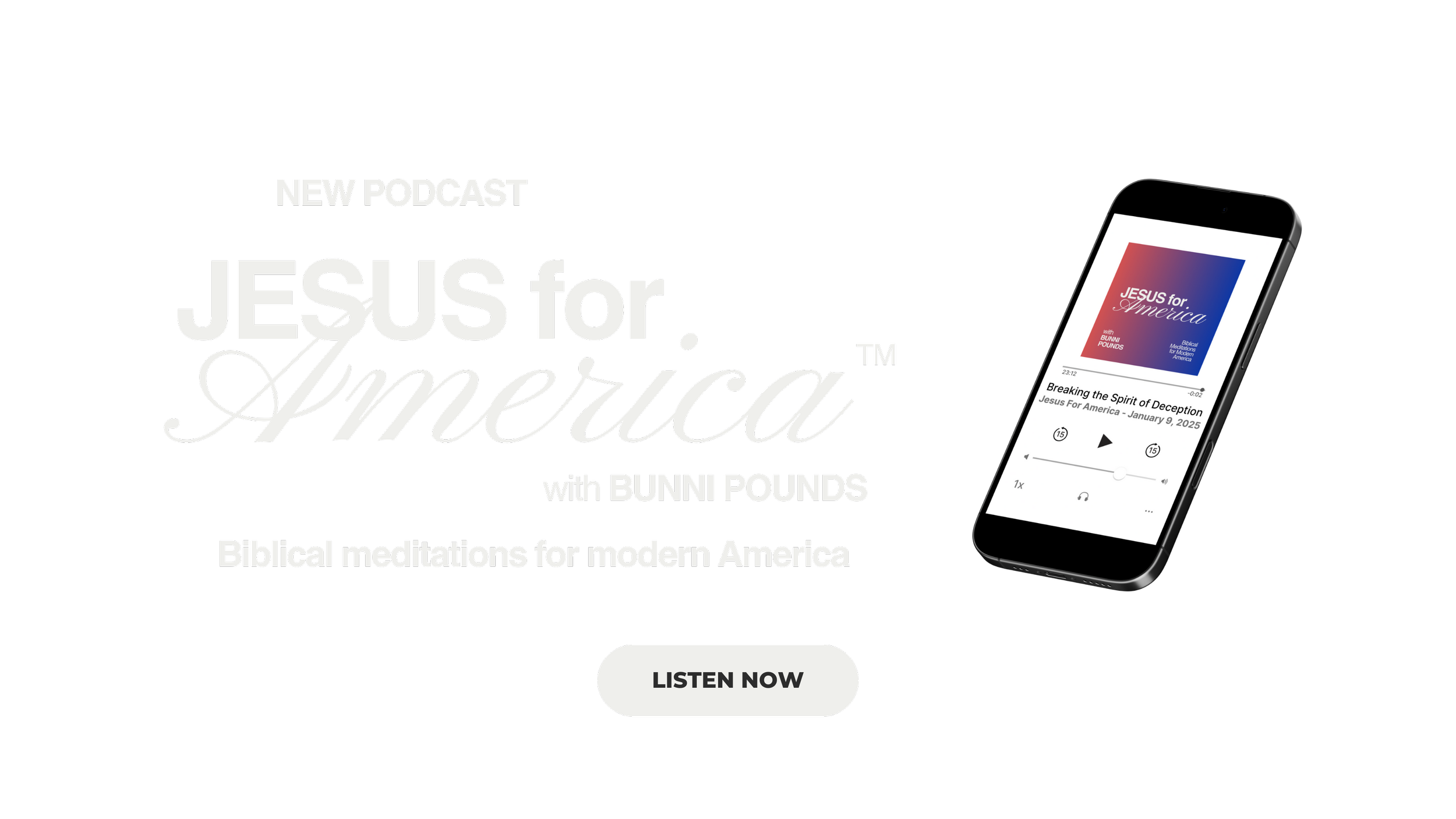 Jesus for America with Bunni Pounds