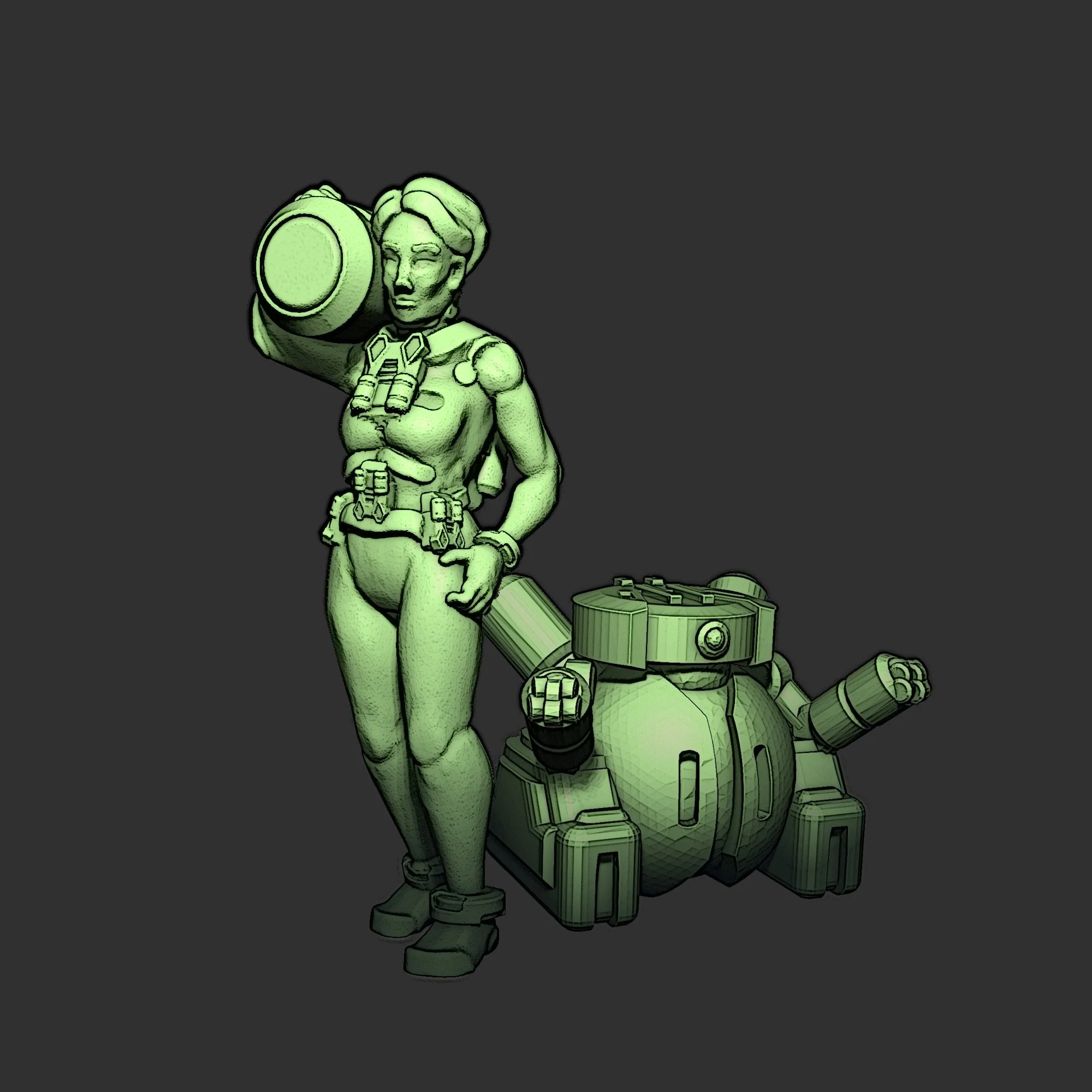 Starfarer and Servi-Mech