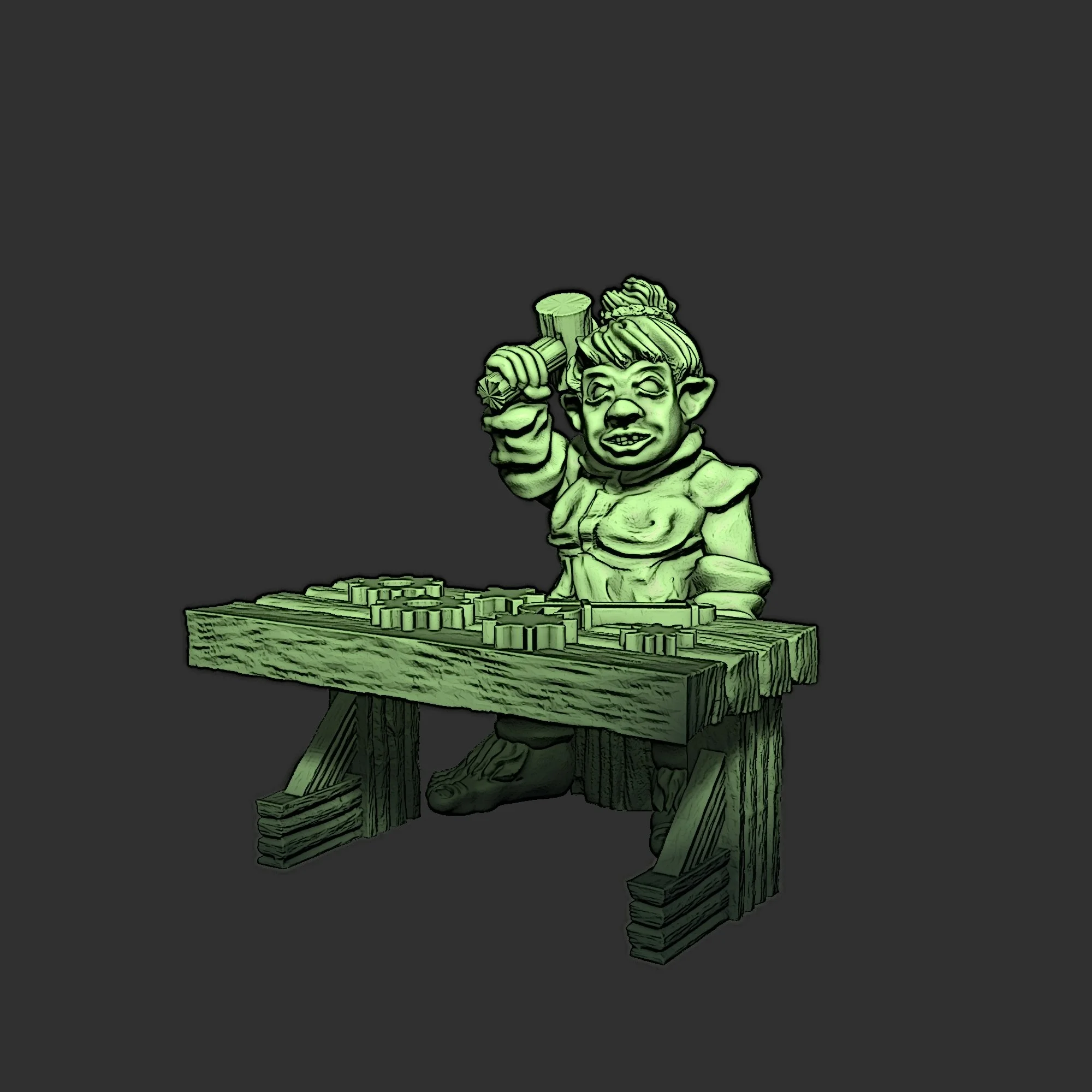 Polly at Workbench
