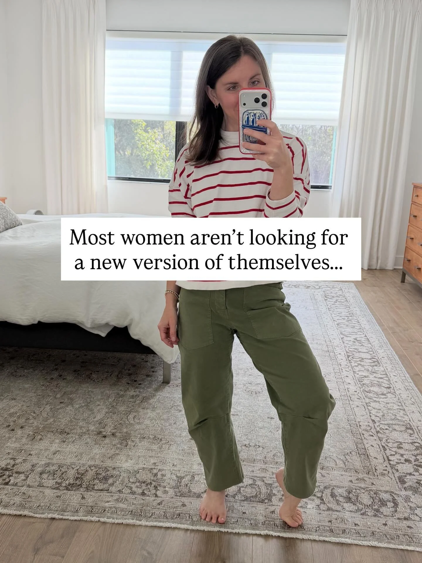 Here&rsquo;s the truth I see again and again:

You don&rsquo;t need a dramatic reinvention.

You just need your body to feel steady enough so you can come through again &mdash; for your kids, your work, your joy, and yourself.

That&rsquo;s what real