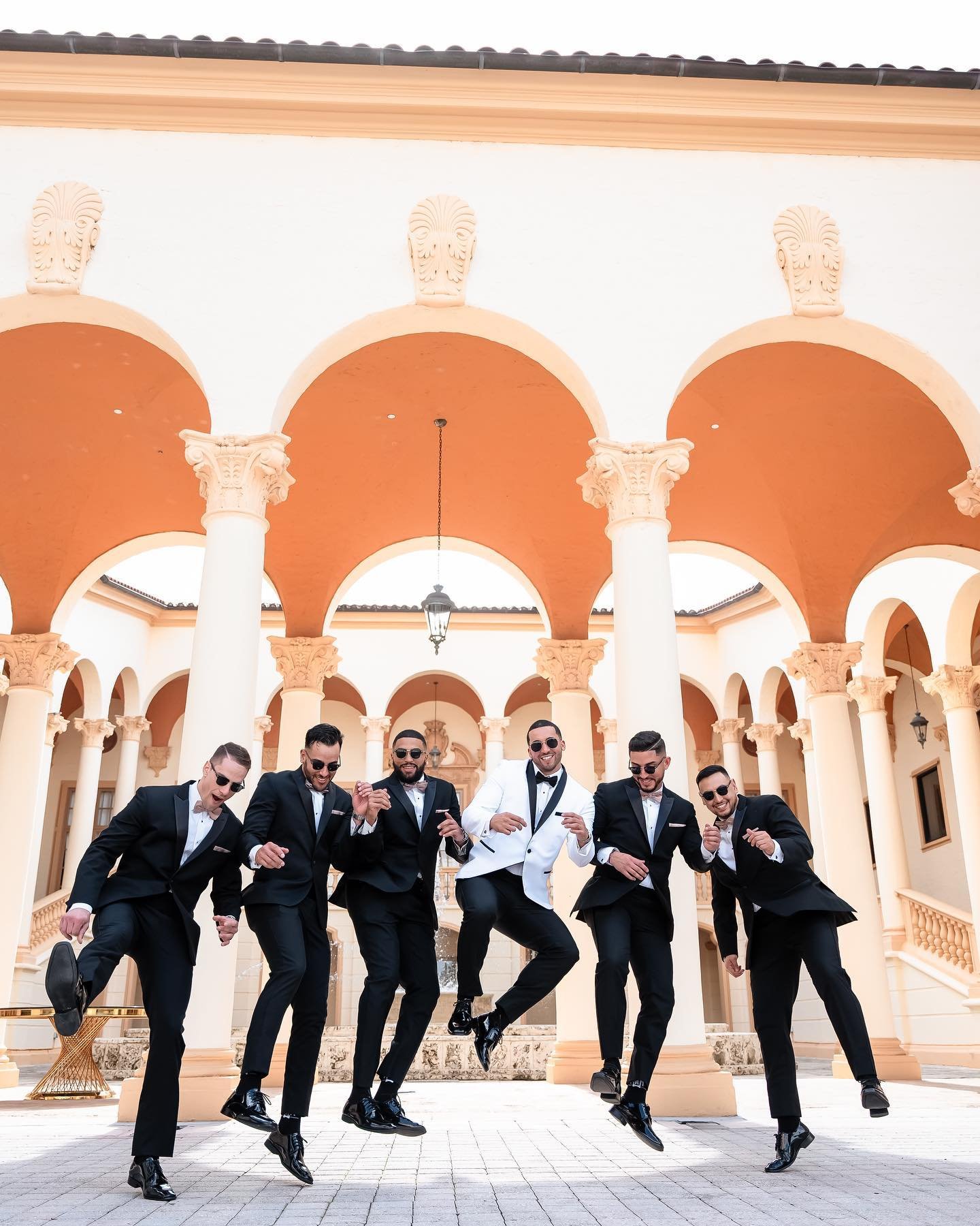 Crafting unforgettable moments for the groom and his squad.  #groomedtoperfection #weddingmagic #groom #groomsmen ⠀
__________ ⠀
Credits: ⠀
Wedding Planner: @gc.eventsmiami ⠀
Getting Ready Venue: @thebiltmoremiami @biltmoreweddingsmiami ⠀
Photography