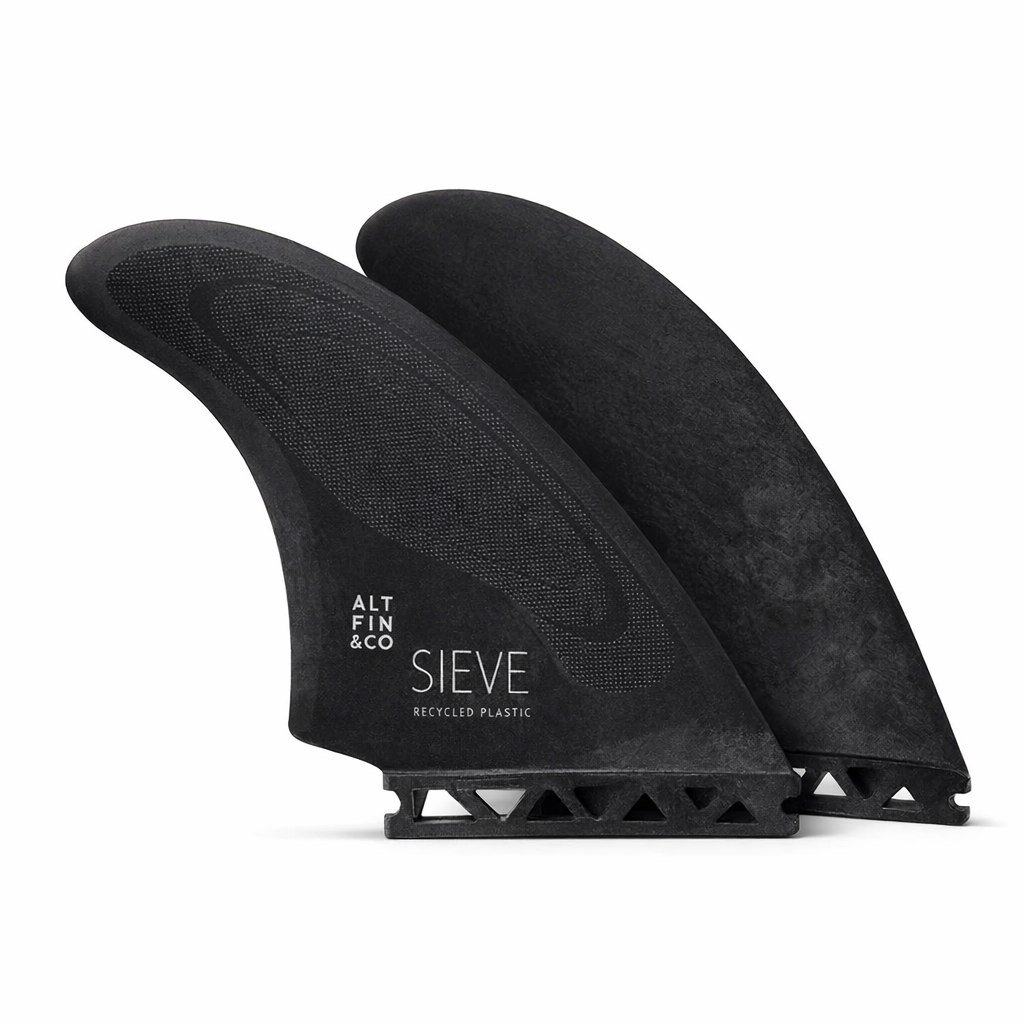 Alt Fin x Sieve Co Twin Fins: Recycled Carbon &amp; Recycled Plastic Keels Compared