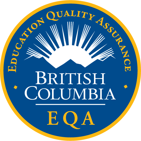 British Columbia Education Quality Assurance (EQA) certification logo.