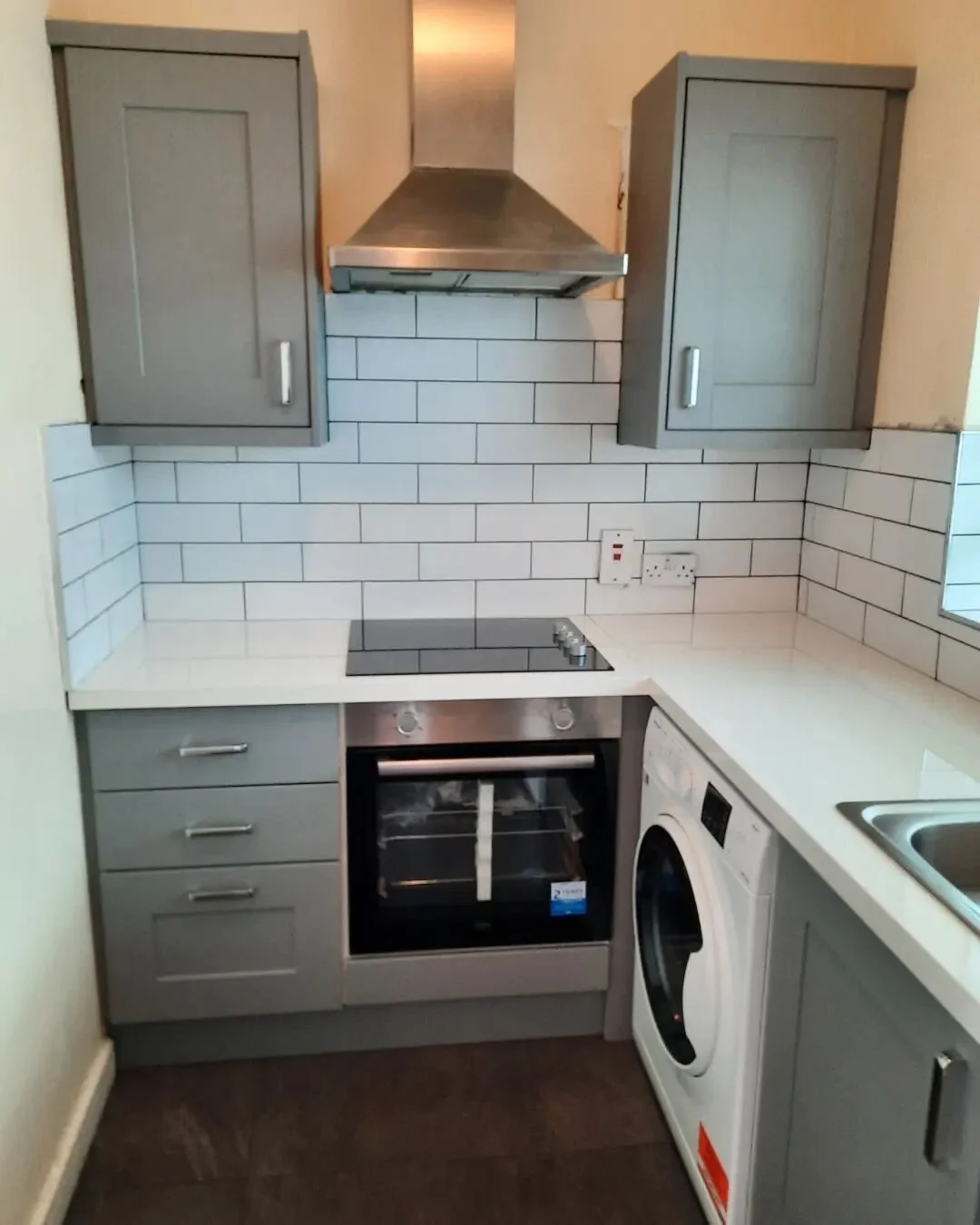 Small kitchen renovation we carried out in the city center - check out the before and afters