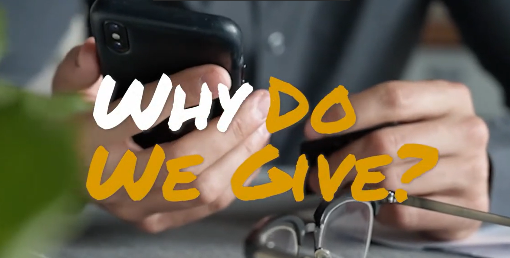 Why Do We Give?